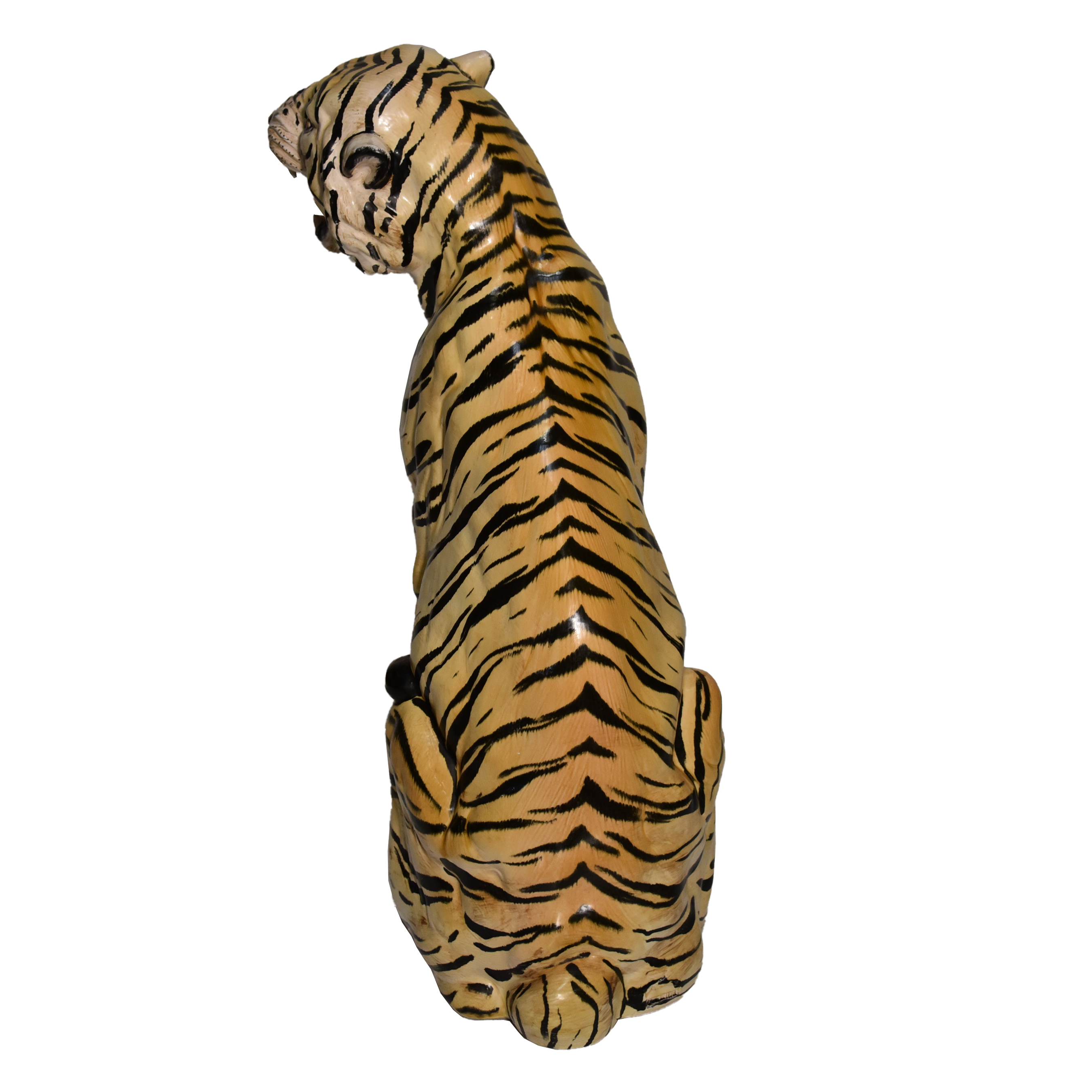 Tigre seduta